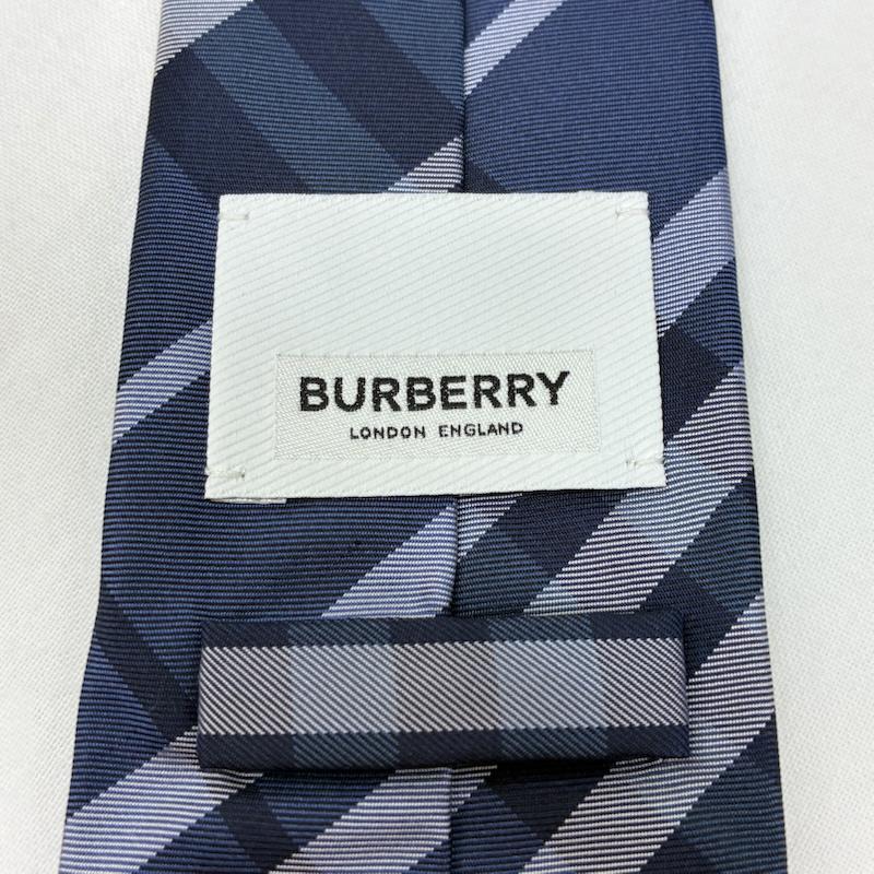 バーバリー BURBERRY ネクタイ ネクタイ イタリア製 チェック シルク ネクタイ ITACHPIN9CAS - メンズ USED 古着 中古 50167047