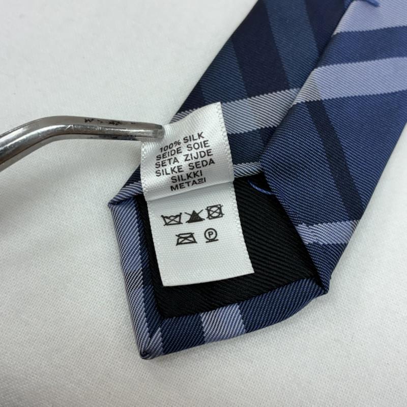 バーバリー BURBERRY ネクタイ ネクタイ イタリア製 チェック シルク ネクタイ ITACHPIN9CAS - メンズ USED 古着 中古 50167047