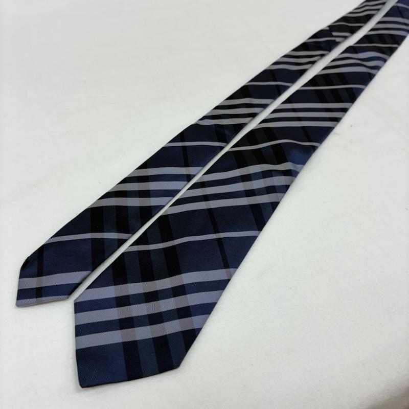 バーバリー BURBERRY ネクタイ ネクタイ イタリア製 チェック シルク ネクタイ ITACHPIN9CAS - メンズ USED 古着 中古 50167047