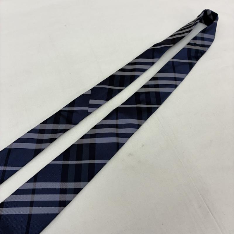 バーバリー BURBERRY ネクタイ ネクタイ イタリア製 チェック シルク ネクタイ ITACHPIN9CAS - メンズ USED 古着 中古 50167047