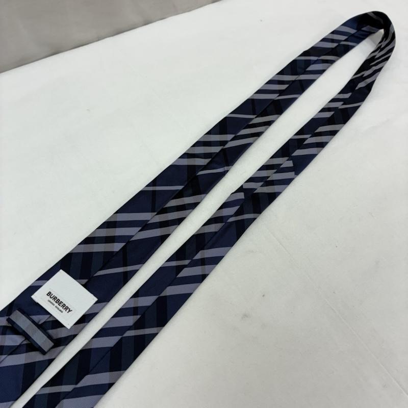 バーバリー BURBERRY ネクタイ ネクタイ イタリア製 チェック シルク ネクタイ ITACHPIN9CAS - メンズ USED 古着 中古 50167047