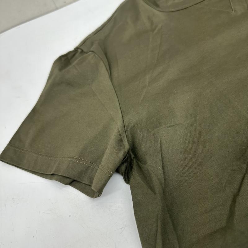 モンクレール MONCLER Tシャツ 半袖 MAGLIA T-SHIRT ダブル ワッペン ロゴ Tシャツ F20918C78100 S カーキオリーブ / カーキオリーブ / メンズ USED 古着 中古 50167052