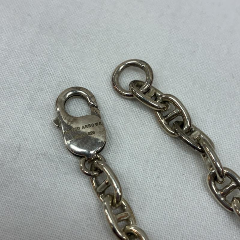 ユナイテッドアローズ UNITED ARROWS アクセサリー ブレスレット、バングル シルバー 925 チェーン ブレスレット UA SLV925 CHAIN 1333-343-5233 - メンズ USED 古着 中古 50167053