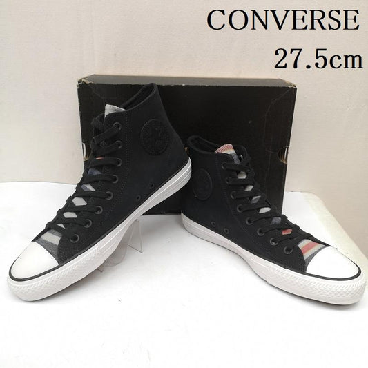 コンバース CONVERSE スニーカー スニーカー 153490C CONS CTAS PRO BLANKET STRIPE ブランケット ストライプ HI 日本未発売 27.5cm 黒 / ブラック / black メンズ USED 古着 中古 50167056