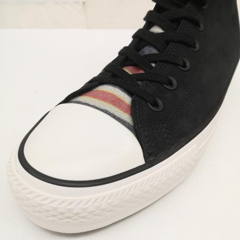 コンバース CONVERSE スニーカー スニーカー 153490C CONS CTAS PRO BLANKET STRIPE ブランケット ストライプ HI 日本未発売 27.5cm 黒 / ブラック / black メンズ USED 古着 中古 50167056