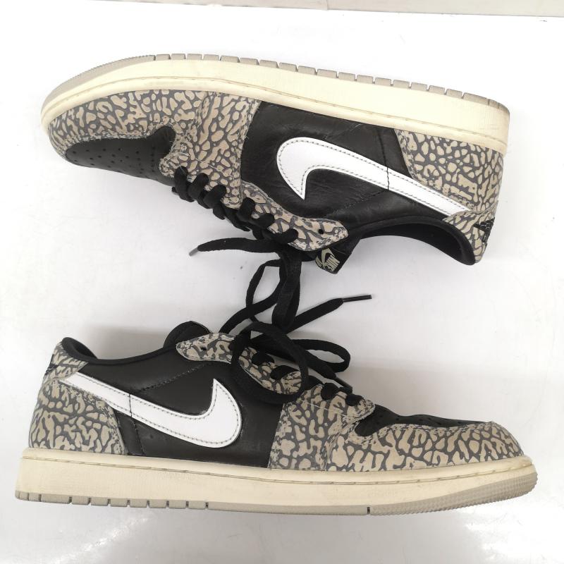 ナイキ NIKE スニーカー スニーカー CZ0790-001 AIR JORDAN 1 RETRO LOW OG エア ジョーダン1 レトロ ロー ブラック セメント 29.0cm 黒 / ブラック / black メンズ USED 古着 中古 50167060