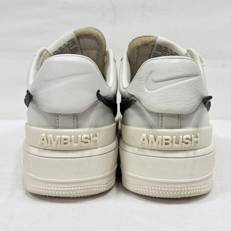 アンブッシュ AMBUSH スニーカー スニーカー NIKE AIR FORCE 1 Low Phantom エアフォース スニーカー 29.0cm ロゴ、文字 白 / ホワイト / white X 黒 / ブラック / black メンズ USED 古着 中古 50167070