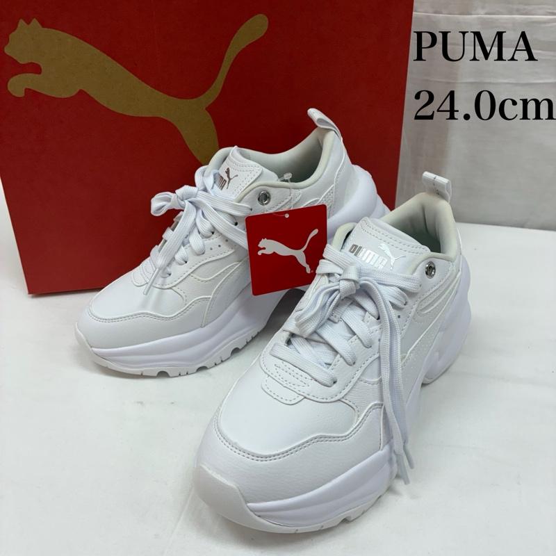プーマ PUMA スニーカー スニーカー CILIA WEDGE シリア ウェッジ 393915 厚底 スニーカー 24.0cm レディース USED 古着 中古 50167072