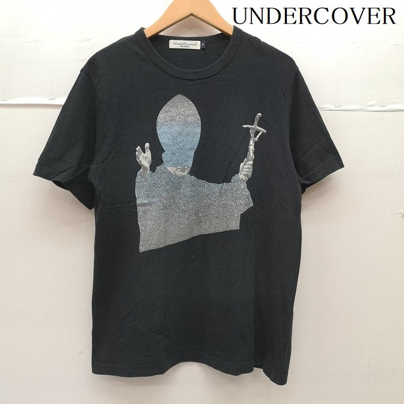 アンダーカバー UNDERCOVER Tシャツ 半袖 教皇 Tシャツ 2 黒 / ブラック / black メンズ USED 古着 中古 50167077