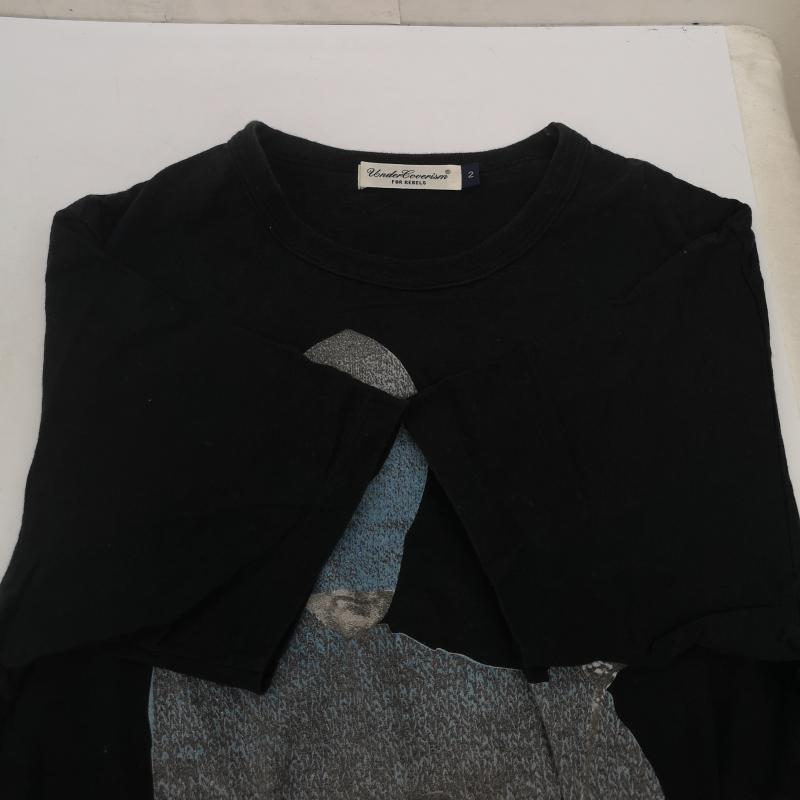 アンダーカバー UNDERCOVER Tシャツ 半袖 教皇 Tシャツ 2 黒 / ブラック / black メンズ USED 古着 中古 50167077