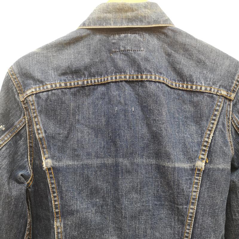 リーバイス Levi s ジャケット、上着 ジャンパー、ブルゾン 60s 70s 70505 4th デニム ジャケット ビッグ BIG E 刻印 525 不均等 V USA製 インディゴ / インディゴ / Indigo メンズ USED 古着 中古 50167081