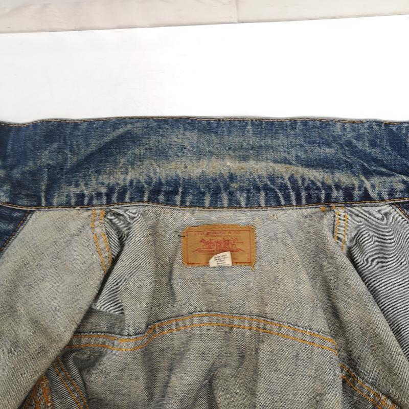 リーバイス Levi s ジャケット、上着 ジャンパー、ブルゾン 60s 70s 70505 4th デニム ジャケット ビッグ BIG E 刻印 525 不均等 V USA製 インディゴ / インディゴ / Indigo メンズ USED 古着 中古 50167081