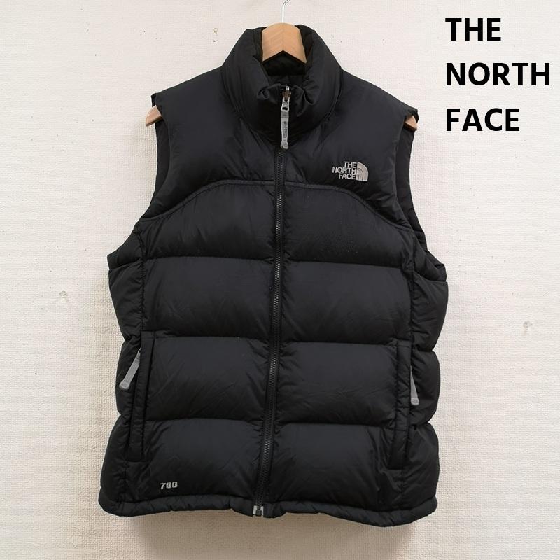 ザノースフェイス THE NORTH FACE ジャケット、上着 ダウンベスト ヌプシ 700フィル リップストップ ダウンベスト NDW00359 M 黒 / ブラック / black レディース USED 古着 中古 50167083