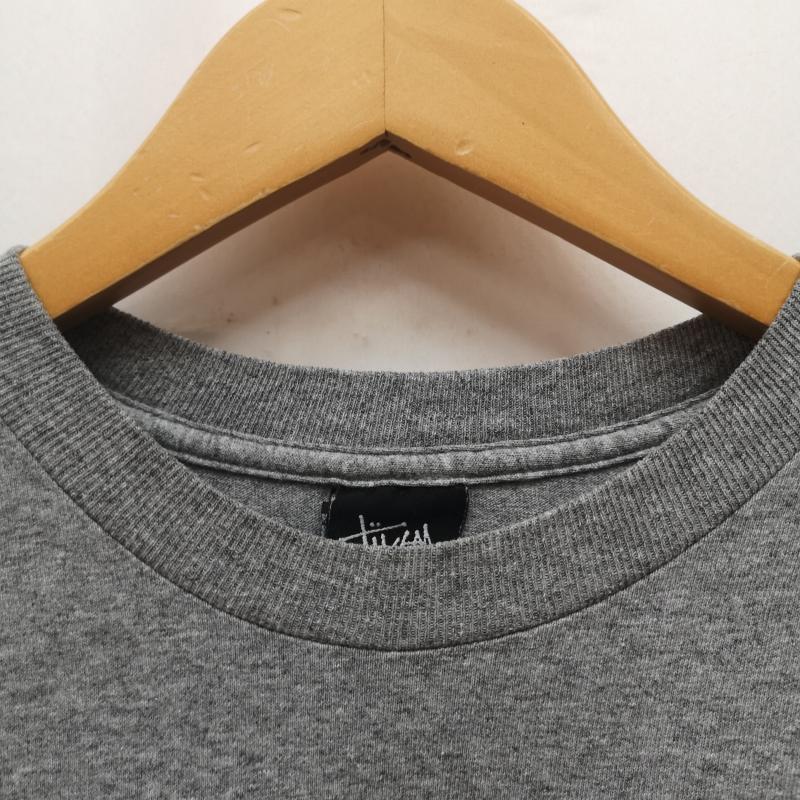 ステューシー STUSSY Tシャツ 半袖 00s COMPARED TO WHAT LAURA フォト Tシャツ ローラ フォト M 灰 / グレー / gray メンズ USED 古着 中古 50167086