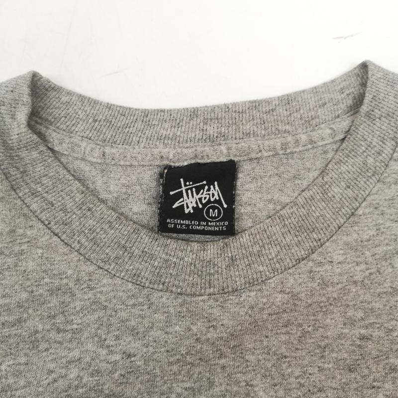 ステューシー STUSSY Tシャツ 半袖 00s COMPARED TO WHAT LAURA フォト Tシャツ ローラ フォト M 灰 / グレー / gray メンズ USED 古着 中古 50167086