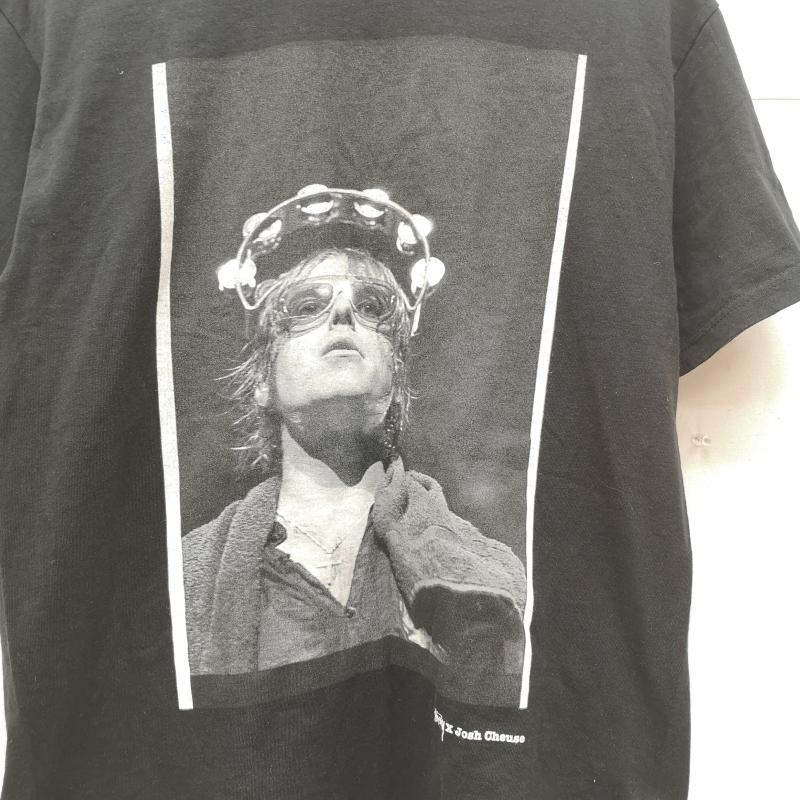 ステューシー STUSSY Tシャツ 半袖 00s OLD Josh Cheuse OASIS Liam Gallagher フォト プリント Tシャツ M 黒 / ブラック / black メンズ USED 古着 中古 50167088