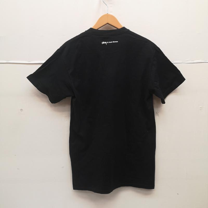 ステューシー STUSSY Tシャツ 半袖 00s OLD Josh Cheuse OASIS Liam Gallagher フォト プリント Tシャツ M 黒 / ブラック / black メンズ USED 古着 中古 50167088