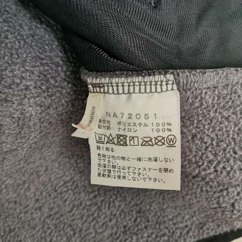 ザノースフェイス THE NORTH FACE ジャケット、上着 ジャンパー、ブルゾン ロゴパッチ ナイロン 布帛 フリース デナリ ジャケット NA72051 S 灰 / グレー / gray メンズ USED 古着 中古 50167090