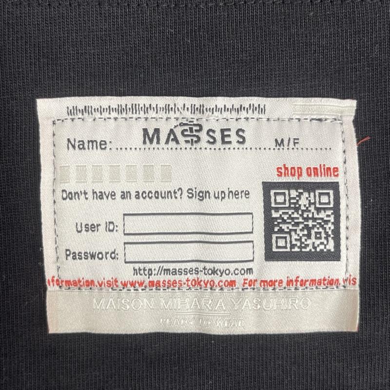 ミハラヤスヒロ MIHARAYASUHIRO Tシャツ 半袖 MASSES コラボ グラフィック HANDS PRINT T-SHIRTS MMY Tシャツ c15ts046 46 黒 / ブラック / black メンズ USED 古着 中古 50167095