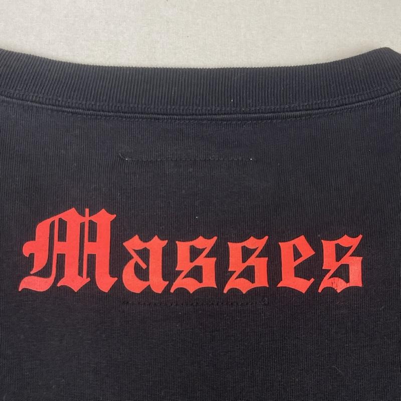 ミハラヤスヒロ MIHARAYASUHIRO Tシャツ 半袖 MASSES コラボ グラフィック HANDS PRINT T-SHIRTS MMY Tシャツ c15ts046 46 黒 / ブラック / black メンズ USED 古着 中古 50167095