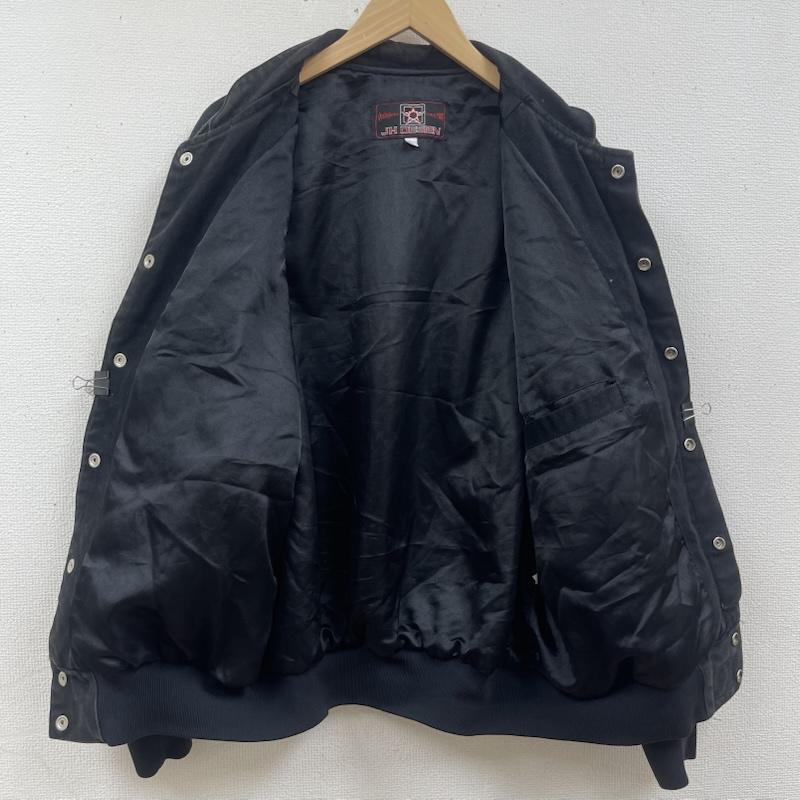 古着 USED ジャケット、上着 ジャンパー、ブルゾン JH DESIGN メキシコ製 Jeff Gordon DuPont オフィシャル レーシング ジャケット L 黒 / ブラック / black メンズ USED 古着 中古 50167096