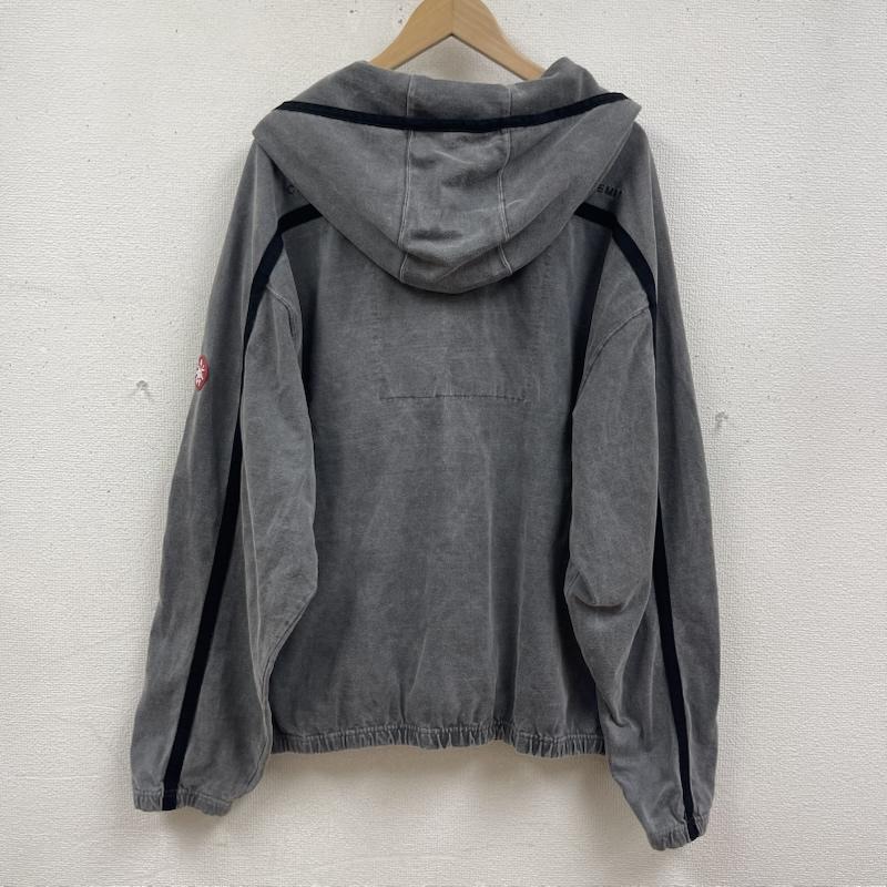 シーイー C.E パーカー 長袖 日本製 OVERDYE TAPED LIGHT ZIP HOODY ヴィンテージライク ジップ パーカー ces26cs17 L 灰 / グレー / gray メンズ USED 古着 中古 50167098