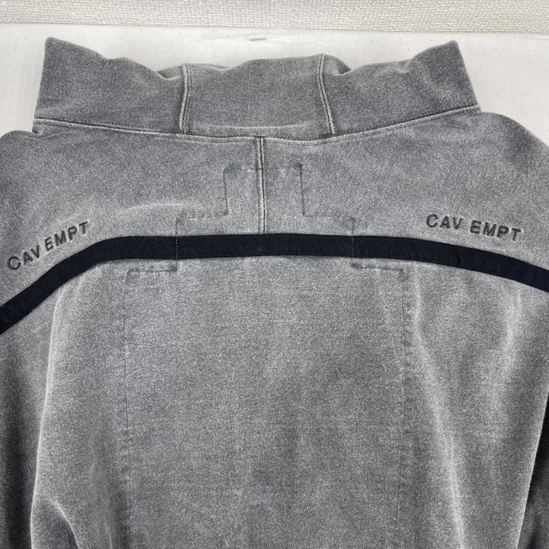 シーイー C.E パーカー 長袖 日本製 OVERDYE TAPED LIGHT ZIP HOODY ヴィンテージライク ジップ パーカー ces26cs17 L 灰 / グレー / gray メンズ USED 古着 中古 50167098