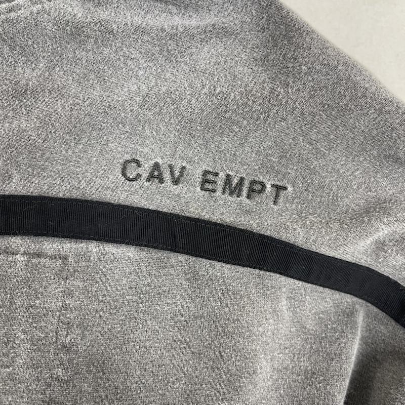シーイー C.E パーカー 長袖 日本製 OVERDYE TAPED LIGHT ZIP HOODY ヴィンテージライク ジップ パーカー ces26cs17 L 灰 / グレー / gray メンズ USED 古着 中古 50167098