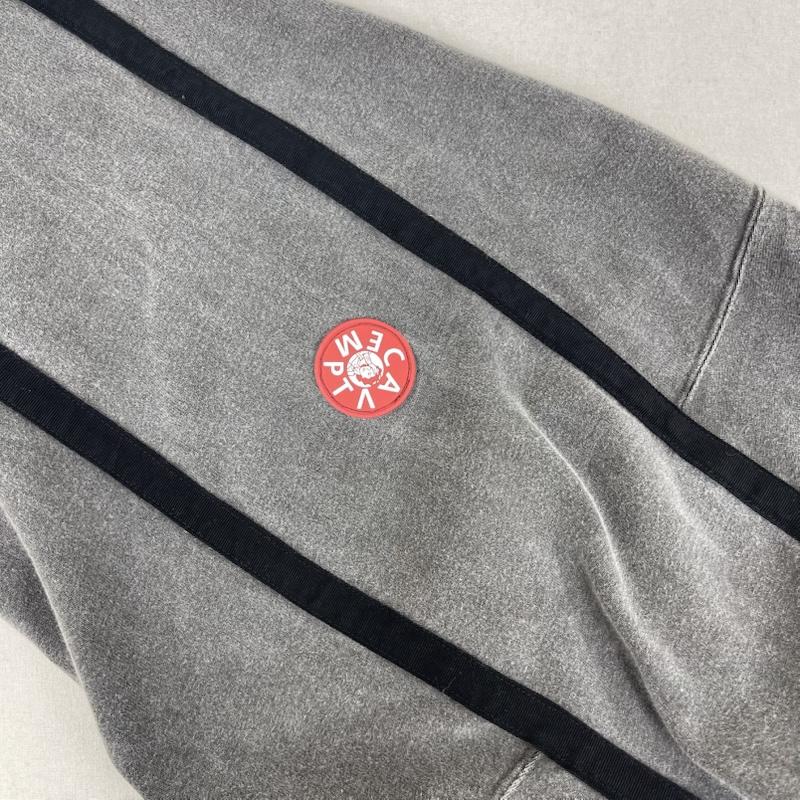 シーイー C.E パーカー 長袖 日本製 OVERDYE TAPED LIGHT ZIP HOODY ヴィンテージライク ジップ パーカー ces26cs17 L 灰 / グレー / gray メンズ USED 古着 中古 50167098