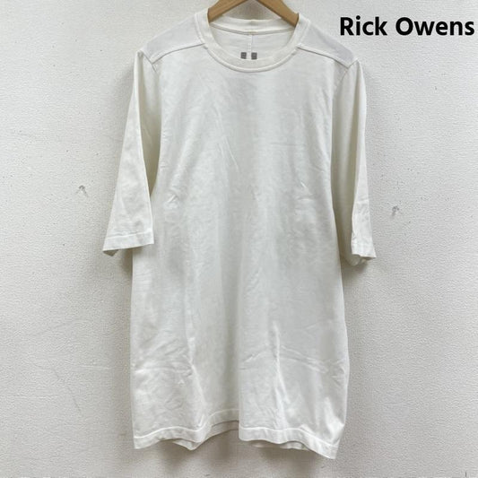 リックオウエンス Rick Owens Tシャツ 半袖 16ss CYCLOPS期 イタリア製 オーバーサイズ Tシャツ MILK ru16s3282-ba S 白 / ホワイト / white メンズ USED 古着 中古 50167101