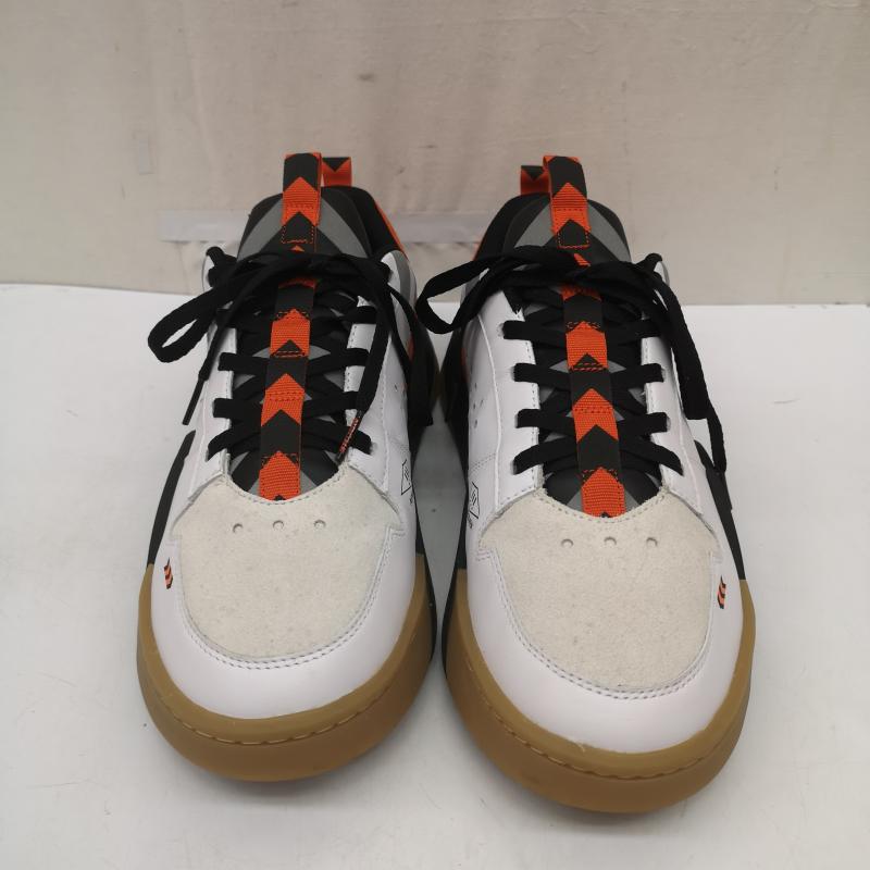 古着 USED スニーカー スニーカー MSCHF ミスチーフ BWD Shoe スニーカー 29.0cm 白 / ホワイト / white X 橙 / オレンジ / orange メンズ USED 古着 中古 50167103