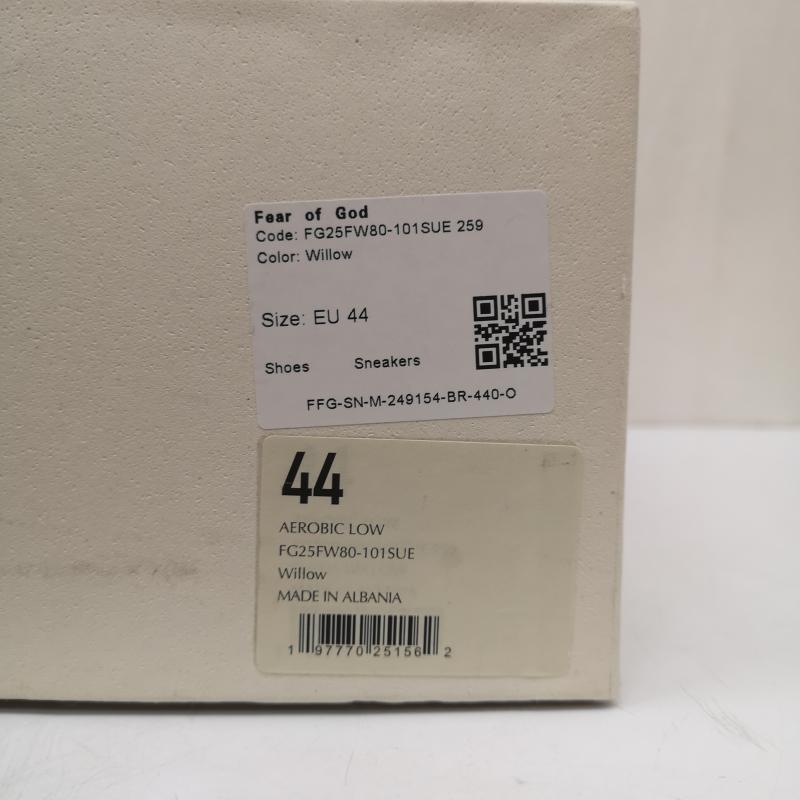 フィアーオブゴッド Fear of God スニーカー スニーカー Suede Aerobic Low fg25fw80-101sue 259 スエード スニーカー 44 29.0cm 灰 / グレー / gray メンズ USED 古着 中古 50167104