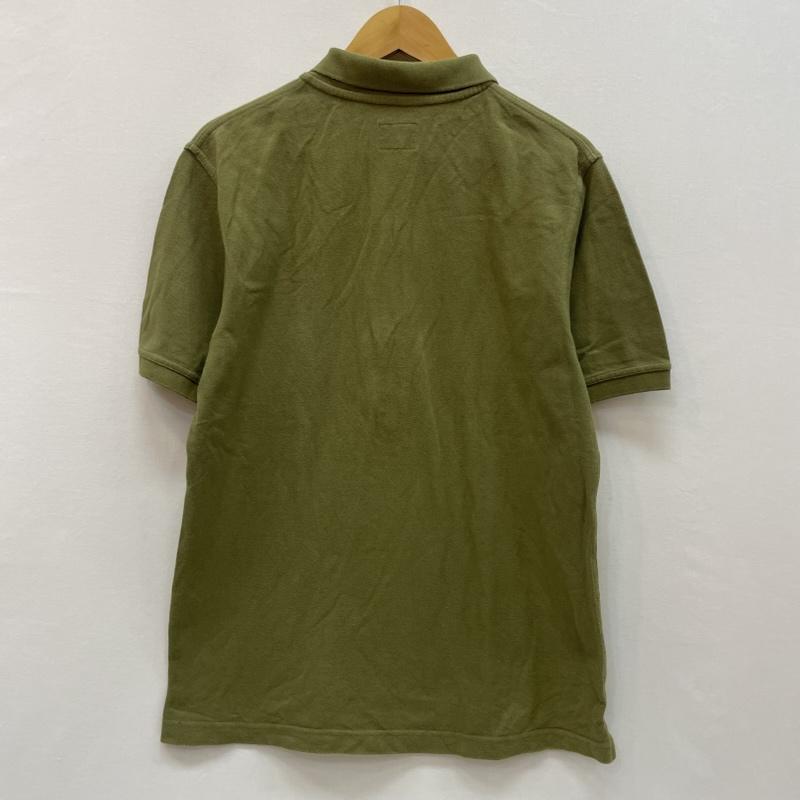 ステューシー STUSSY ポロシャツ 半袖 00s クレイジーフォントロゴ ポロシャツ M カーキ / カーキ / khaki メンズ USED 古着 中古 50167112