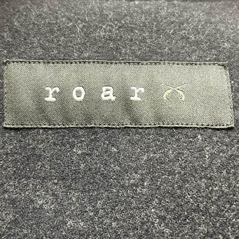 ロア－ roar コート コート一般 ROYAL FLASH 別注 メタルパーツ フード付き ロング コート 16FRC-09RF 1 黒 / ブラック / black メンズ USED 古着 中古 50167116