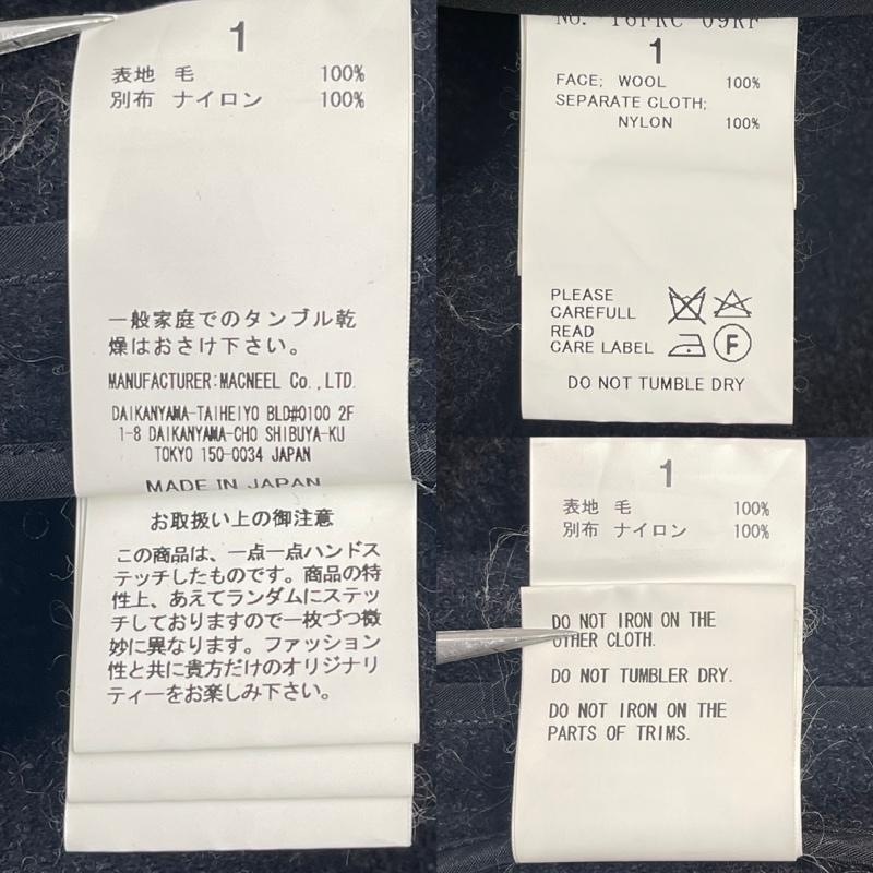 ロア－ roar コート コート一般 ROYAL FLASH 別注 メタルパーツ フード付き ロング コート 16FRC-09RF 1 黒 / ブラック / black メンズ USED 古着 中古 50167116