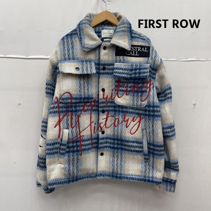 古着 USED ジャケット、上着 ジャンパー、ブルゾン FIRST ROW ANCESTRAL CALL SHACKET レタリング刺繍 シャツ ジャケット FRJ2091 M マルチカラー / マルチカラー / multicolor メンズ USED 古着 中古 50167117
