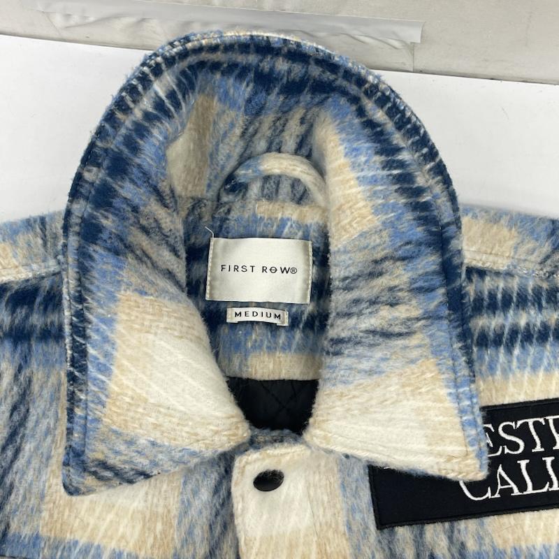 古着 USED ジャケット、上着 ジャンパー、ブルゾン FIRST ROW ANCESTRAL CALL SHACKET レタリング刺繍 シャツ ジャケット FRJ2091 M マルチカラー / マルチカラー / multicolor メンズ USED 古着 中古 50167117