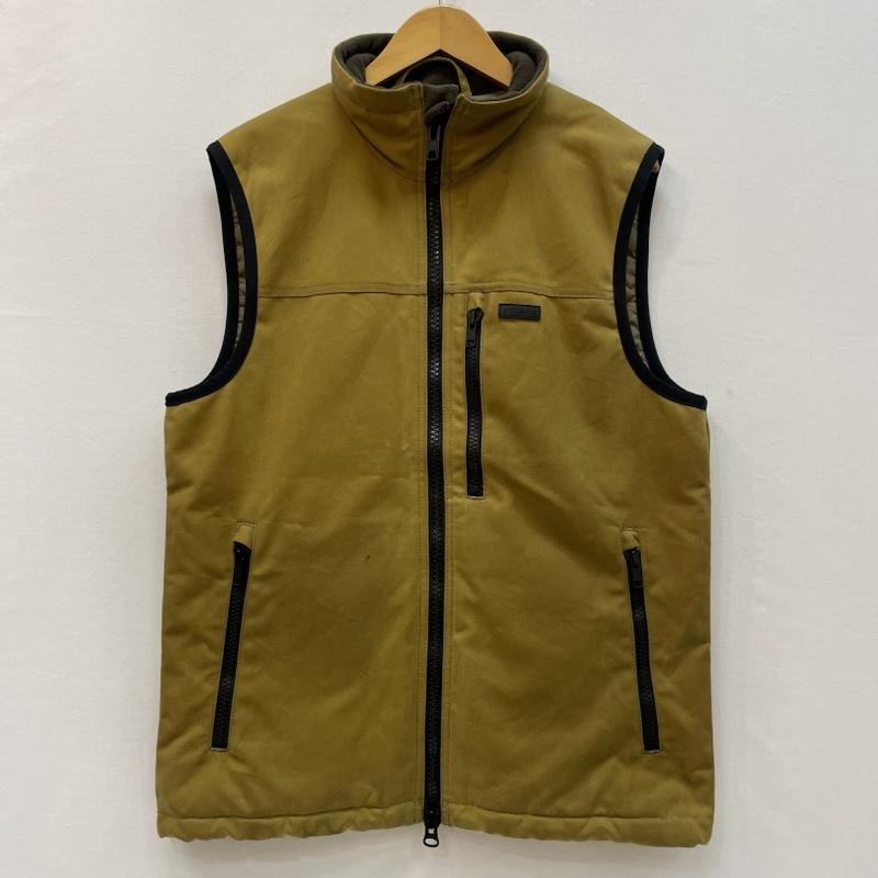 フィルソン FILSON ベスト ベスト オイルドコットン ティンクロス プリマロフト ベスト S 無地 マスタード / マスタード / メンズ USED 古着 中古 50167118