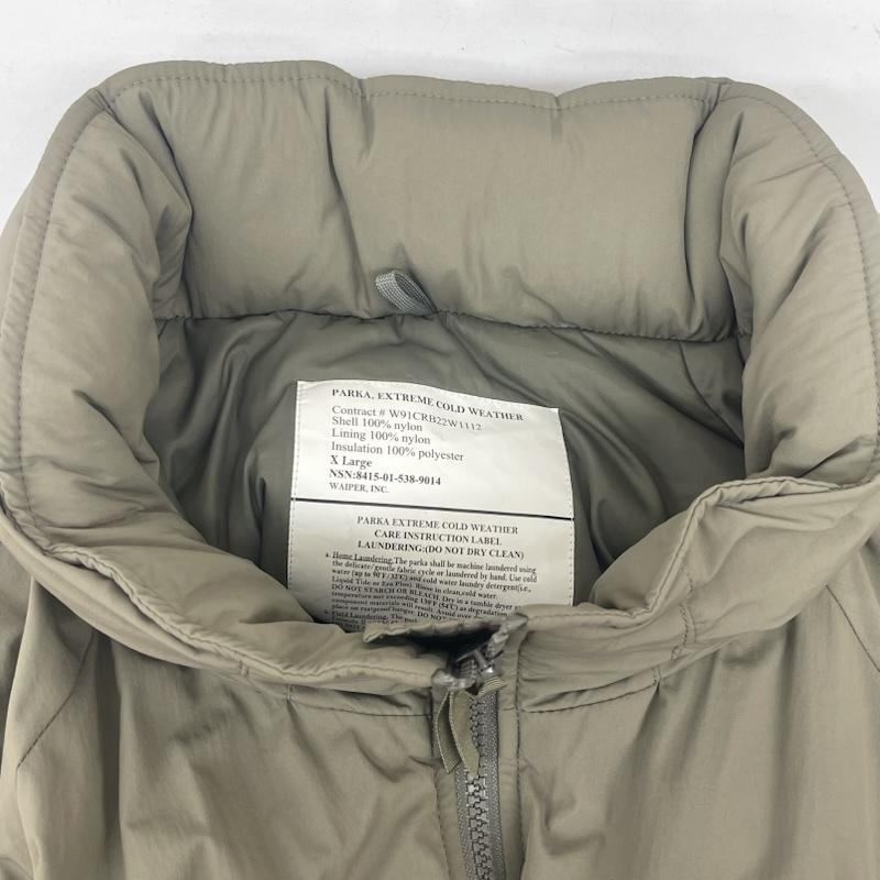 古着 USED ジャケット、上着 ジャンパー、ブルゾン WAIPER 米軍 ECWCS GEN III LEVEL7 PRIMALOFT ジャケット WP1008 カーキオリーブ / カーキオリーブ / メンズ USED 古着 中古 50167119