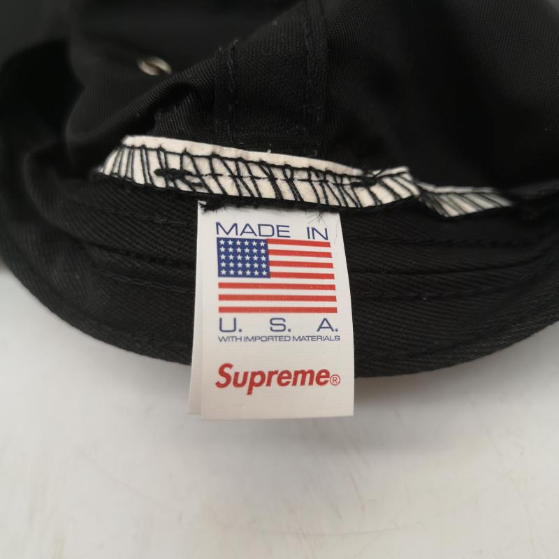 シュプリーム Supreme 帽子 キャップ 23AW Enamel Logo 6-Panel キャップ - 黒 / ブラック / black メンズ USED 古着 中古 50167120