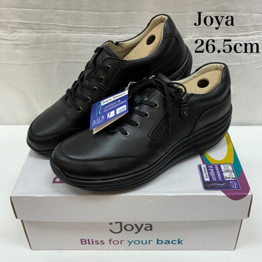 ジョヤ JOYA スニーカー スニーカー YOKOHAMA BLACK フルグレイン レザー コンフォート シューズ スニーカー 26.5cm メンズ USED 古着 中古 50167123