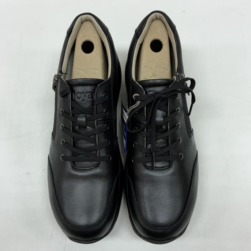 ジョヤ JOYA スニーカー スニーカー YOKOHAMA BLACK フルグレイン レザー コンフォート シューズ スニーカー 26.5cm メンズ USED 古着 中古 50167123