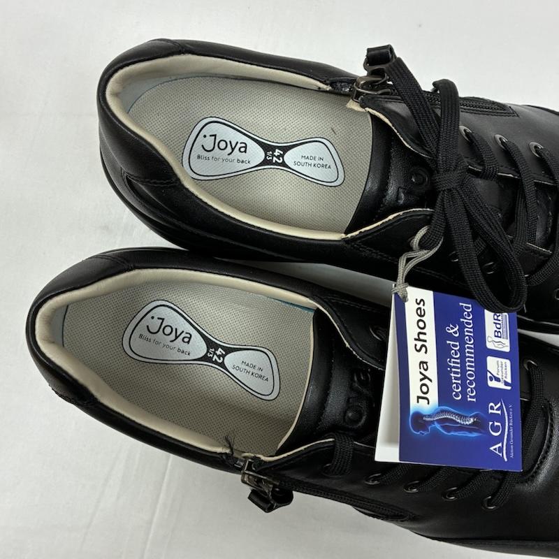 ジョヤ JOYA スニーカー スニーカー YOKOHAMA BLACK フルグレイン レザー コンフォート シューズ スニーカー 26.5cm メンズ USED 古着 中古 50167123