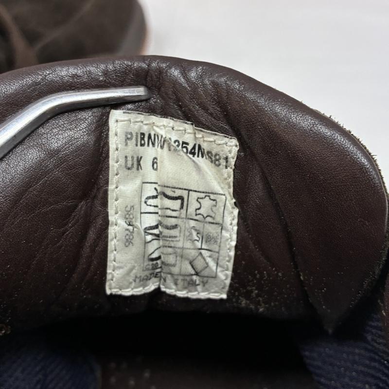 古着 USED スニーカー スニーカー barleycorn バーリーコーン vibram ソール スエード レザー レースアップ スニーカー イタリア製 UK：6 メンズ USED 古着 中古 50167124
