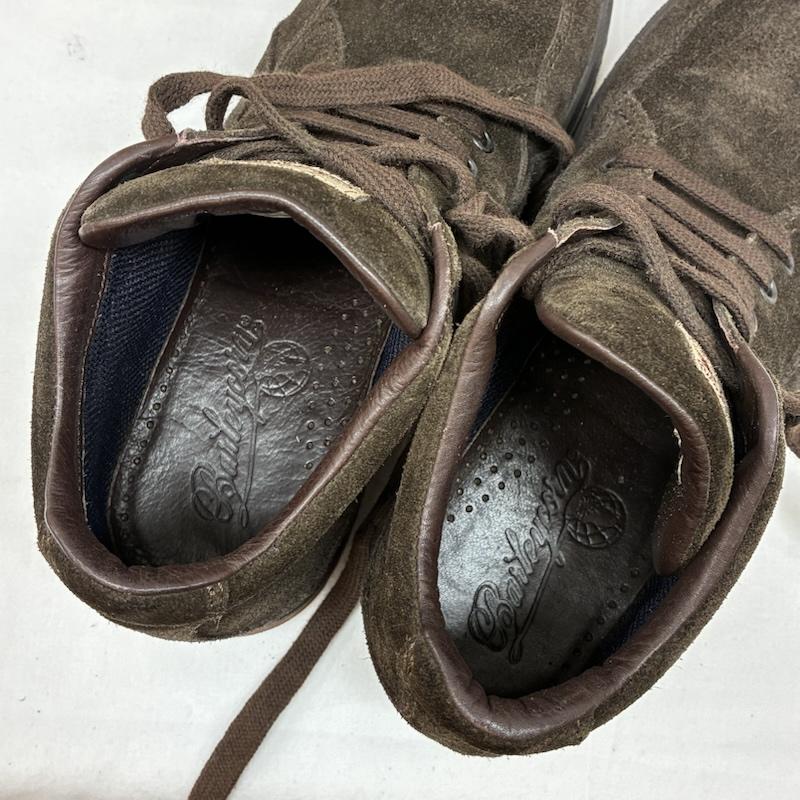 古着 USED スニーカー スニーカー barleycorn バーリーコーン vibram ソール スエード レザー レースアップ スニーカー イタリア製 UK：6 メンズ USED 古着 中古 50167124