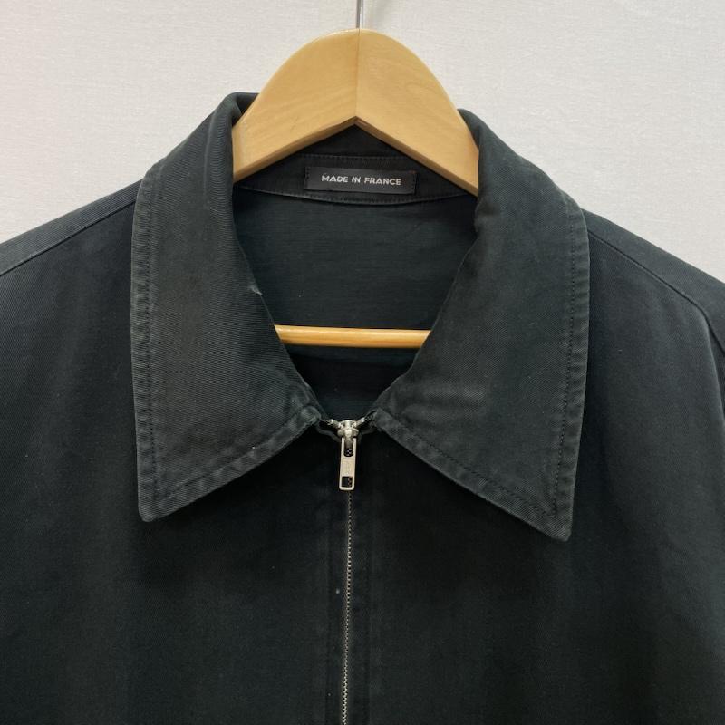 アニエス・ベー agnes b. ジャケット、上着 ジャンパー、ブルゾン 90s コットンツイル ジップアップブルゾン スウィングトップ 2 無地 黒 / ブラック / black メンズ USED 古着 中古 50167126