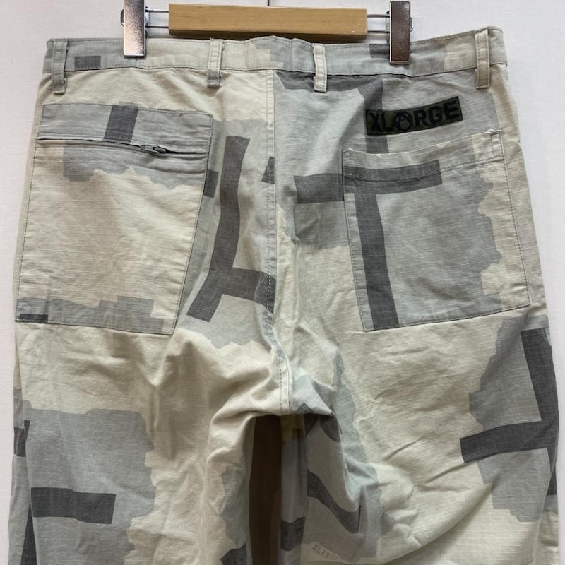 エクストララージ XLARGE パンツ ワークパンツ、ペインターパンツ 90s USA製 Tパターン 迷彩 カモフラ カーゴパンツ 36 カモフラージュ柄・迷彩 灰 / グレー / gray メンズ USED 古着 中古 50167129