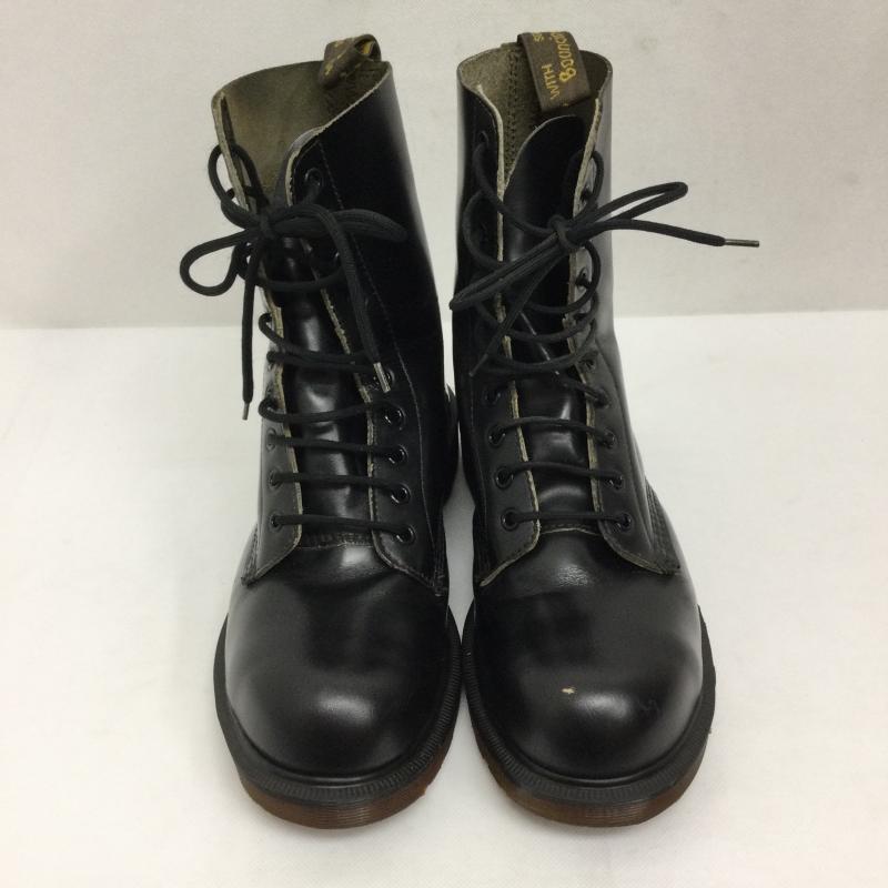 ドクターマーチン Dr.Martens ブーツ ショートブーツ dr.martens 10ホール スチールトゥ イングランド製 UK：7 黒 / ブラック / black メンズ USED 古着 中古 50167130