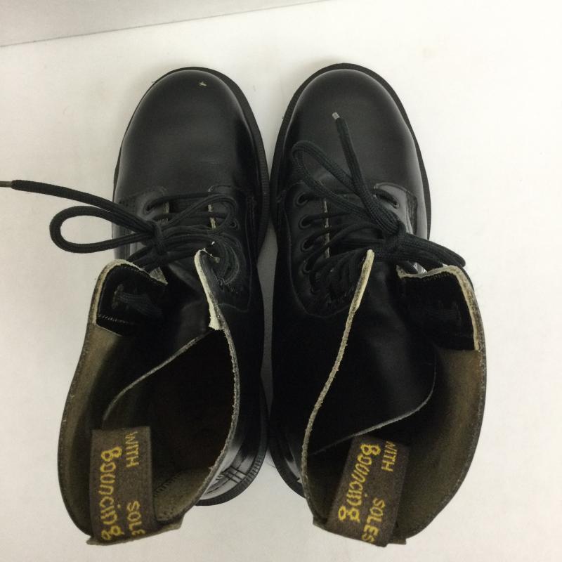 ドクターマーチン Dr.Martens ブーツ ショートブーツ dr.martens 10ホール スチールトゥ イングランド製 UK：7 黒 / ブラック / black メンズ USED 古着 中古 50167130