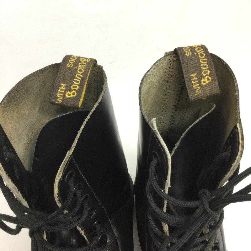 ドクターマーチン Dr.Martens ブーツ ショートブーツ dr.martens 10ホール スチールトゥ イングランド製 UK：7 黒 / ブラック / black メンズ USED 古着 中古 50167130